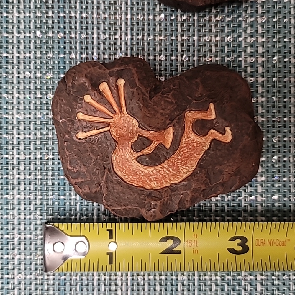 Kokopelli and Gecko magnets - Picture 3 of 7